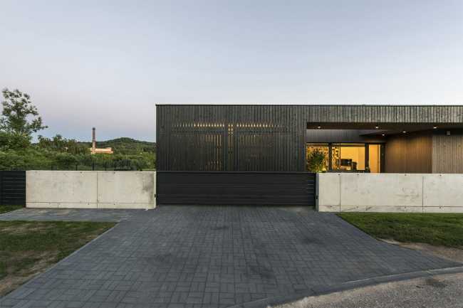 Abitazione in legno contemporanea